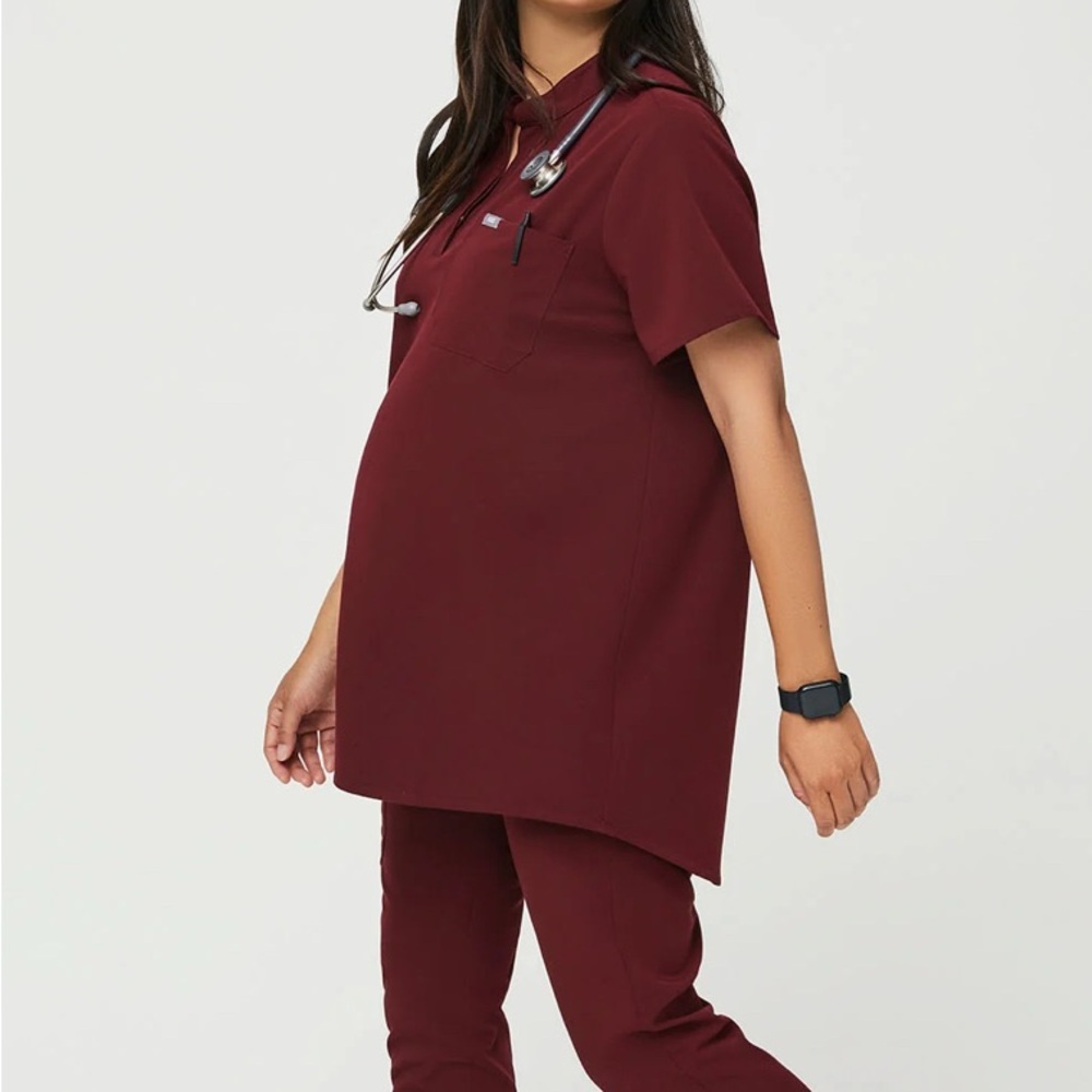 FIGS Maternity Scrub Top